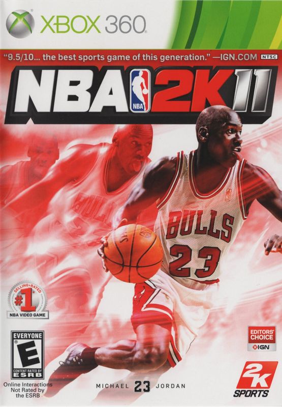 NBA 2K11 box art for Xbox 360